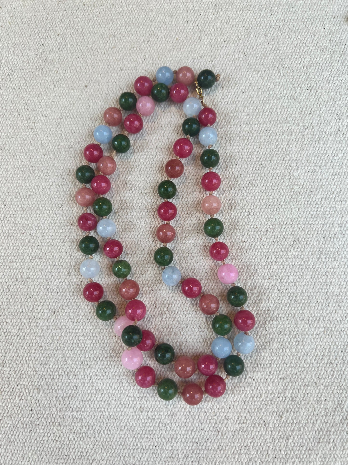 Collar Jades Multi Cereza
