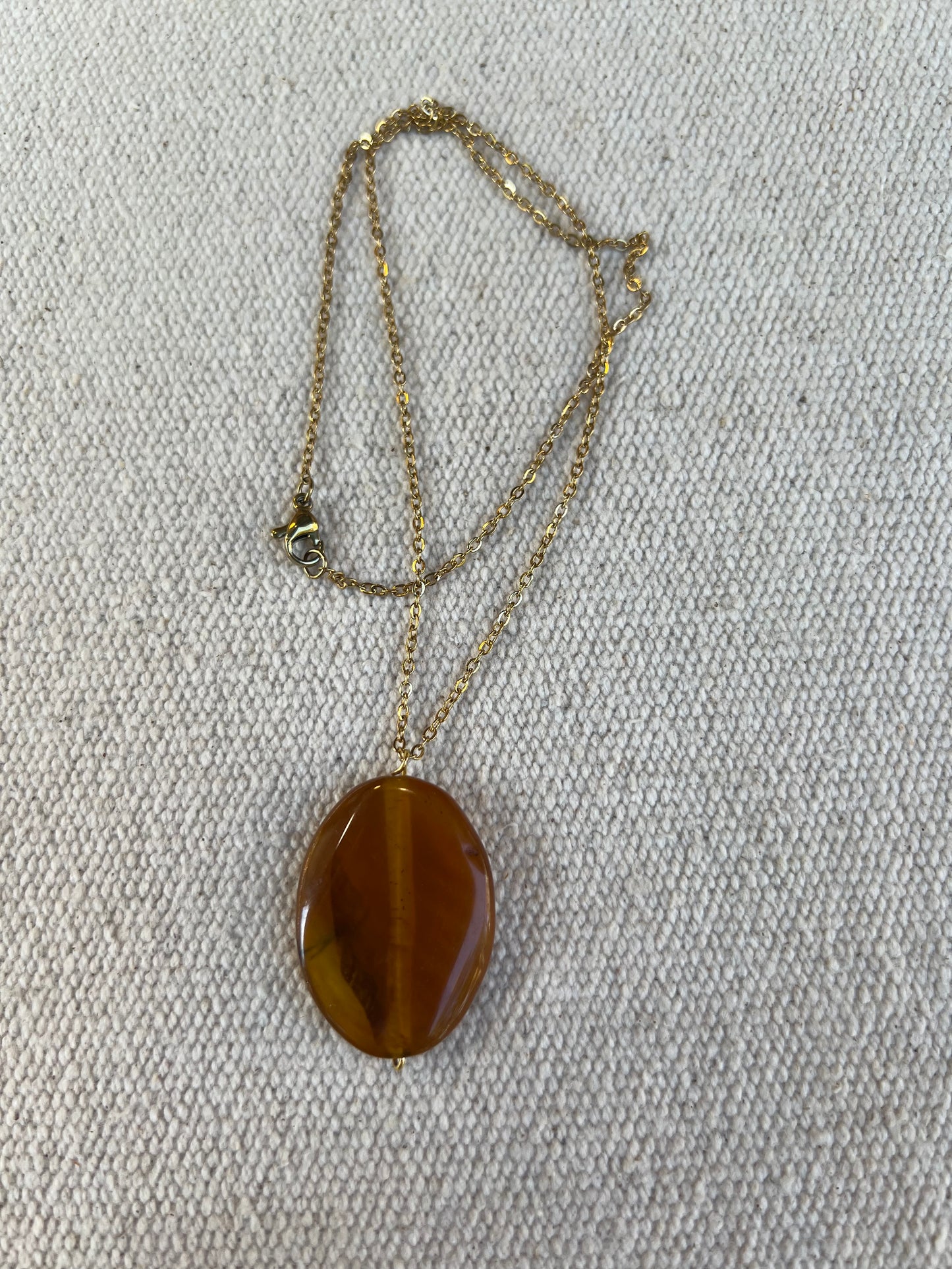 Cadena Piedra Mostaza