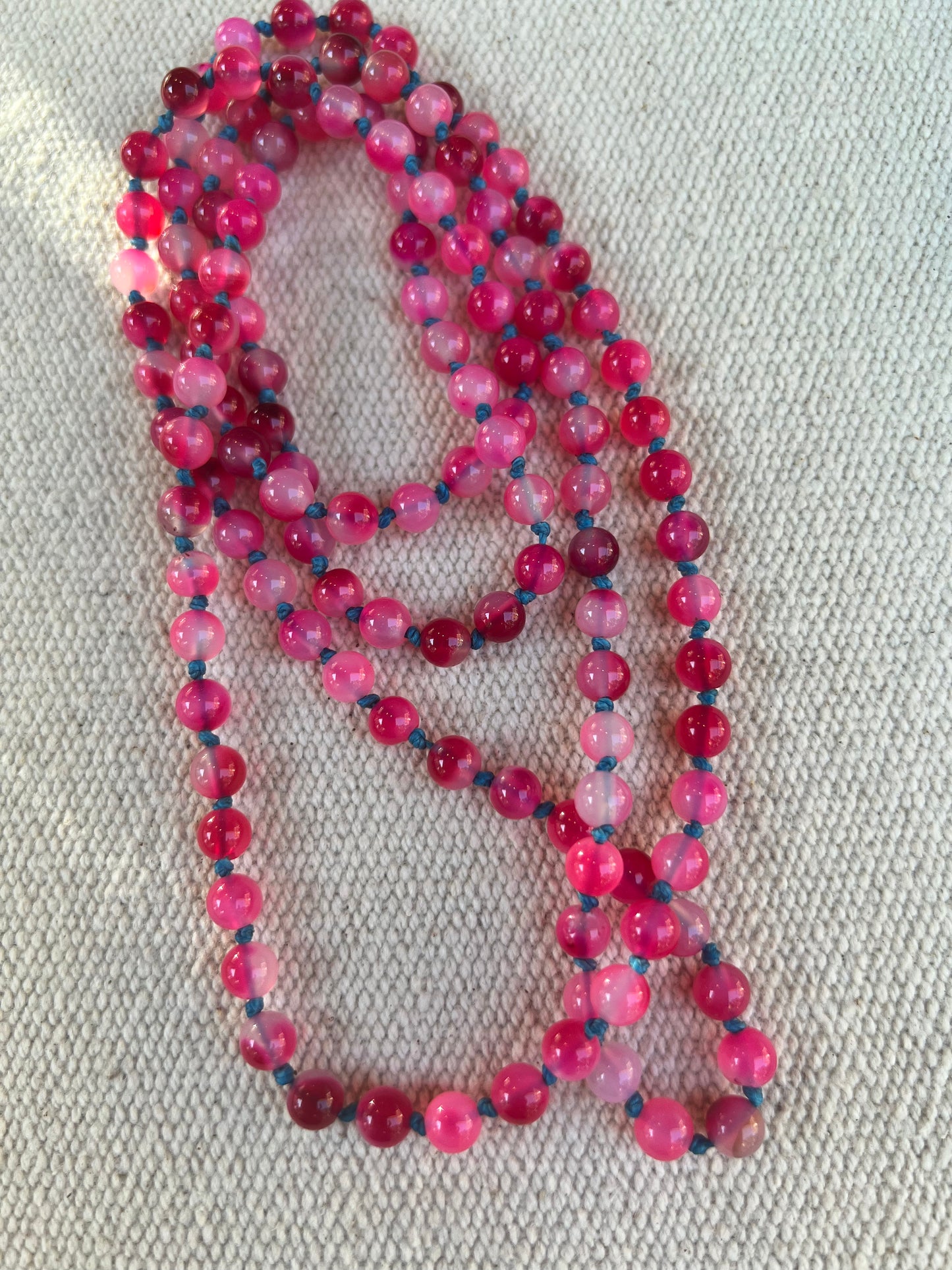Collar Fucsia Azul