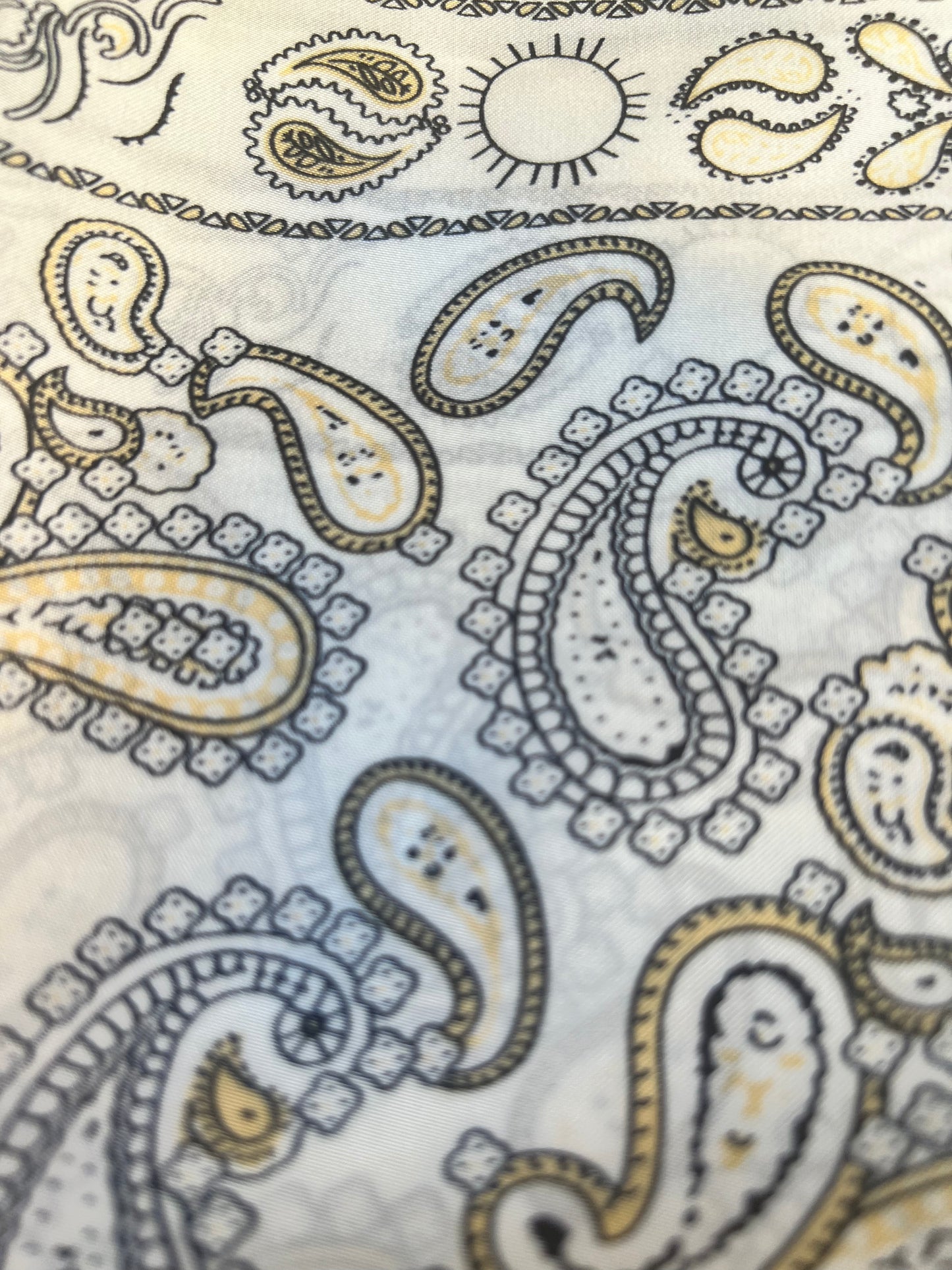 Pañuelo estampado Blanco