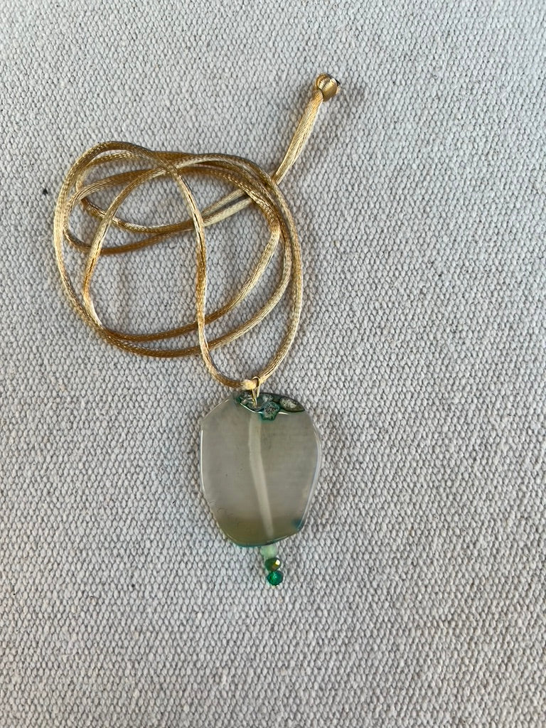 Collar Piedra verde