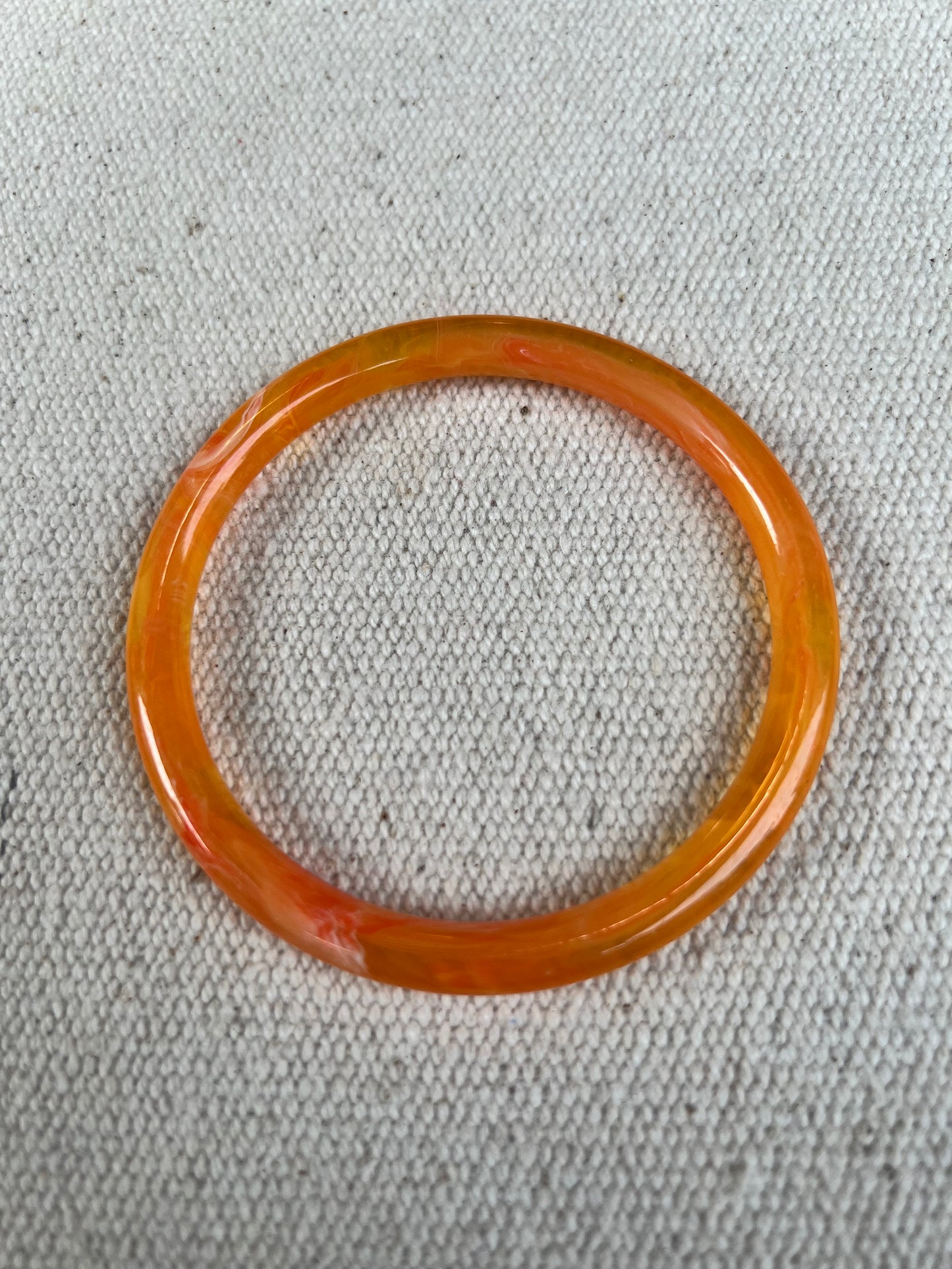 Pulsera redonda naranja