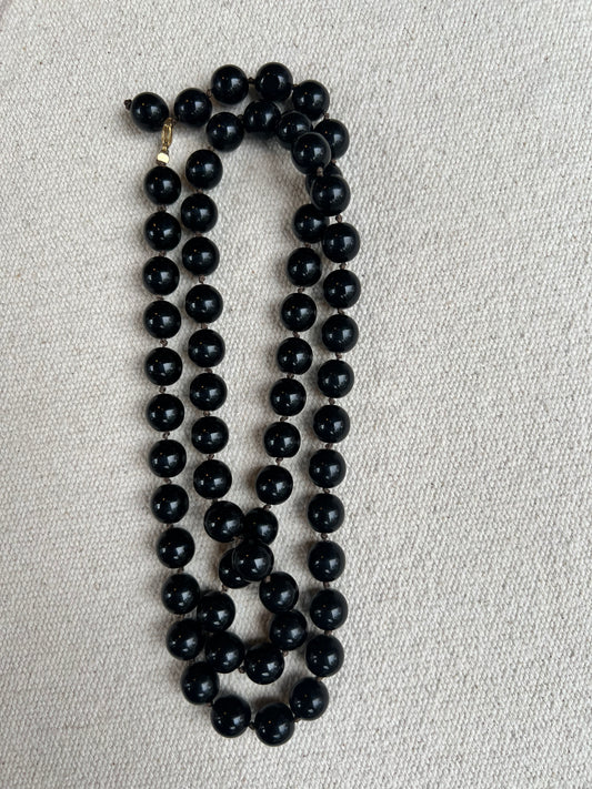 Collar Jade Negro