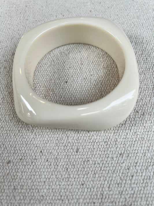 Pulsera Cuadrada Blanca