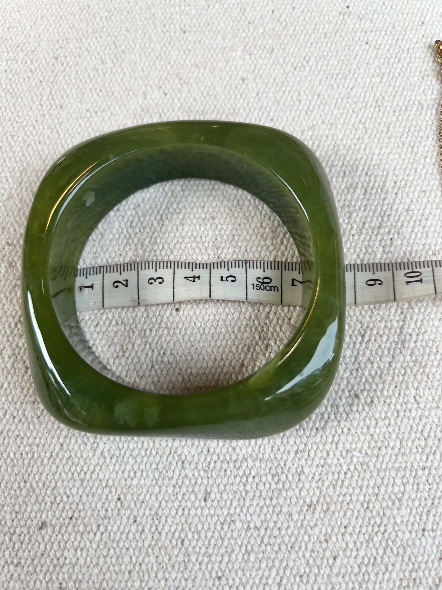 Pulsera cuadrada Verde