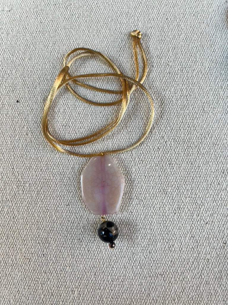 Collar Rosa Marrón