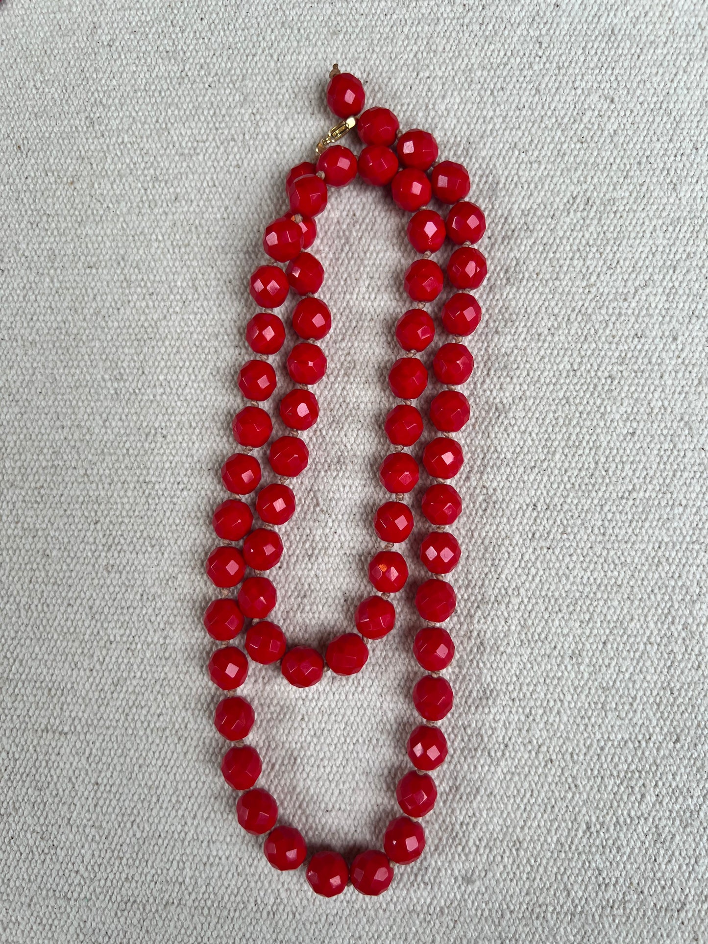Collar Cristal Rojo