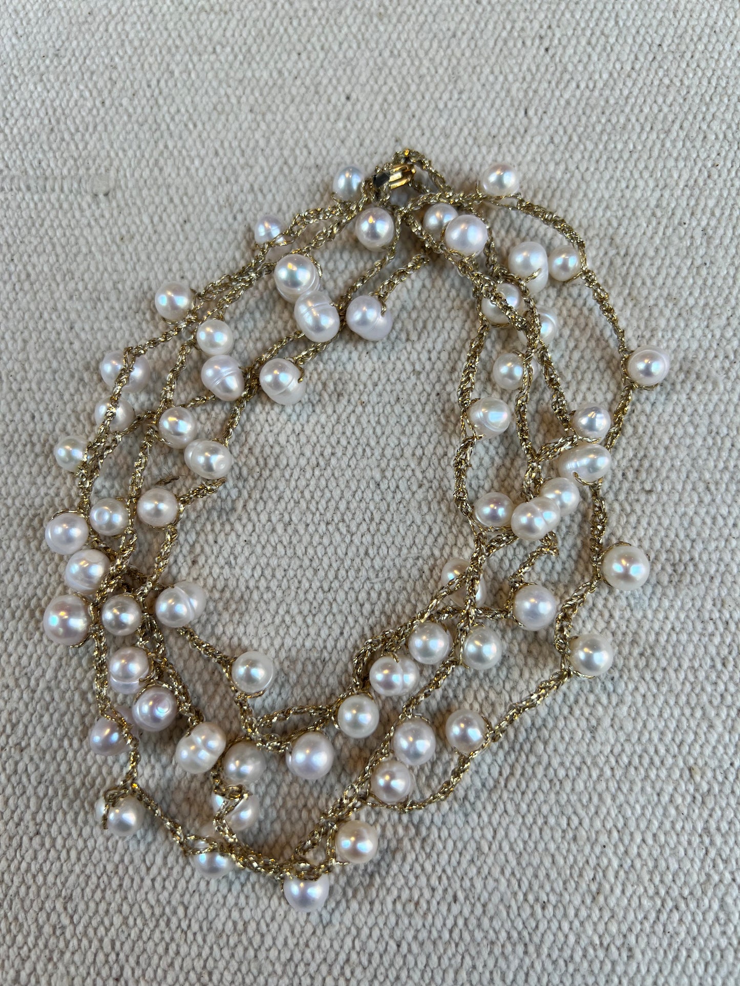 Collar Florentino de Perlas Cultivadas