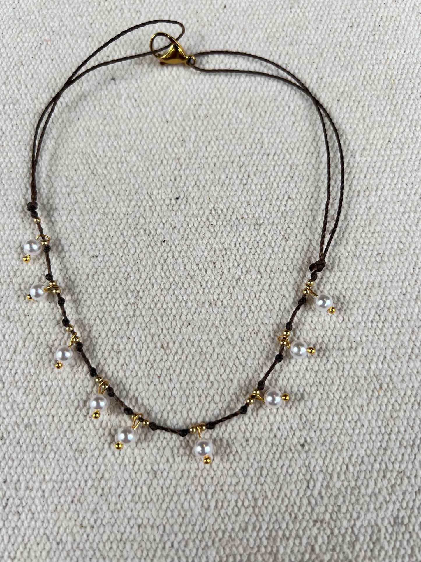Gargantilla Perlas Colgantes