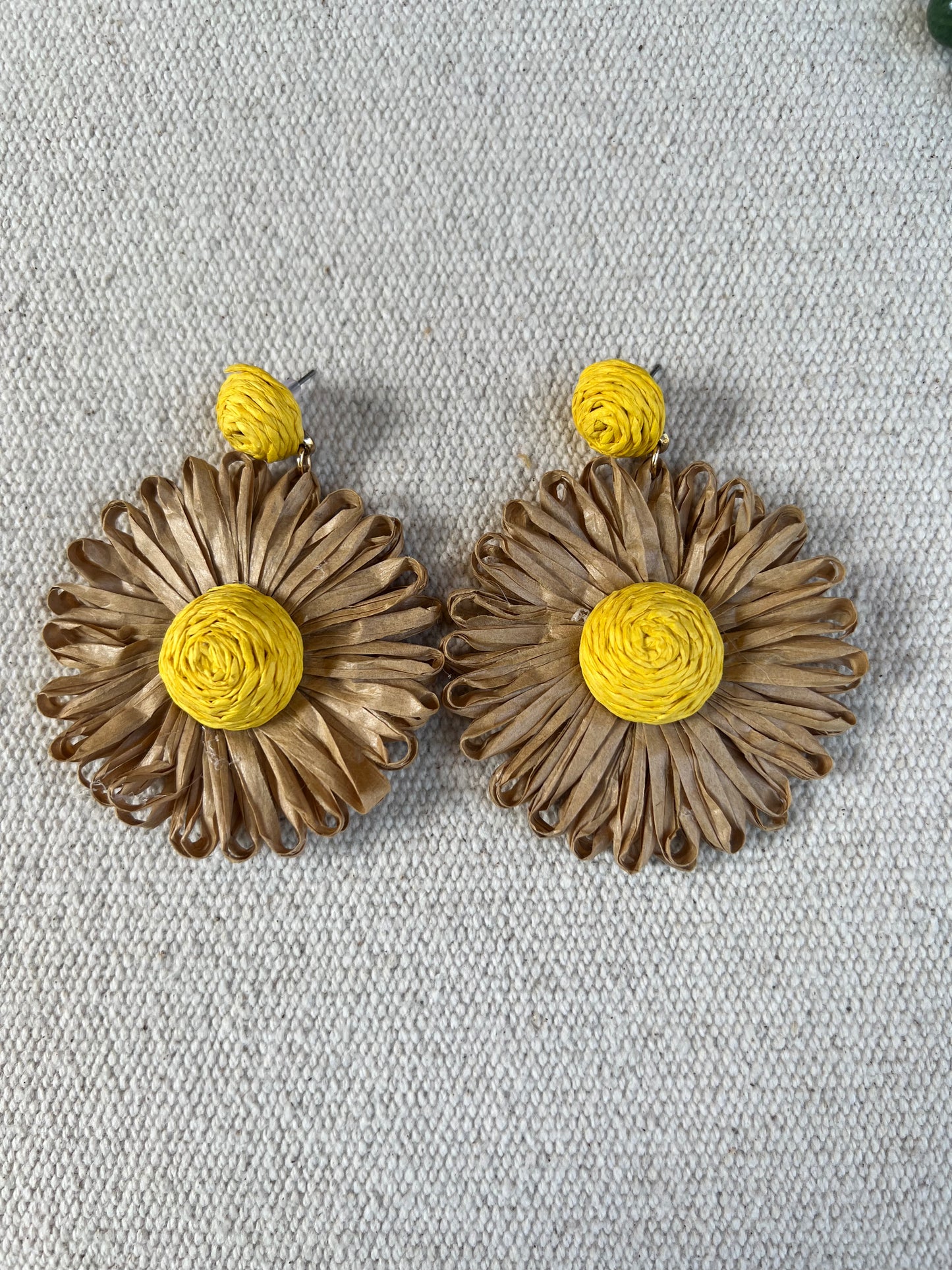 Pendientes Marga Amarillo