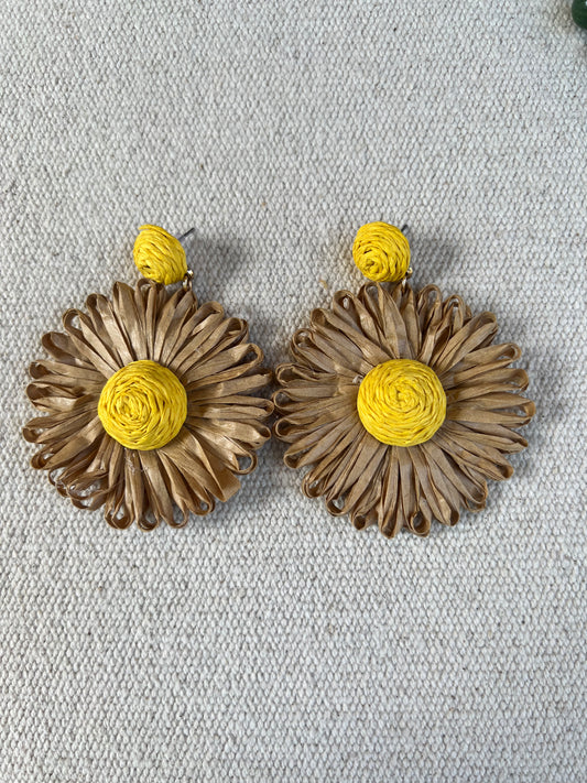 Pendientes Marga Amarillo