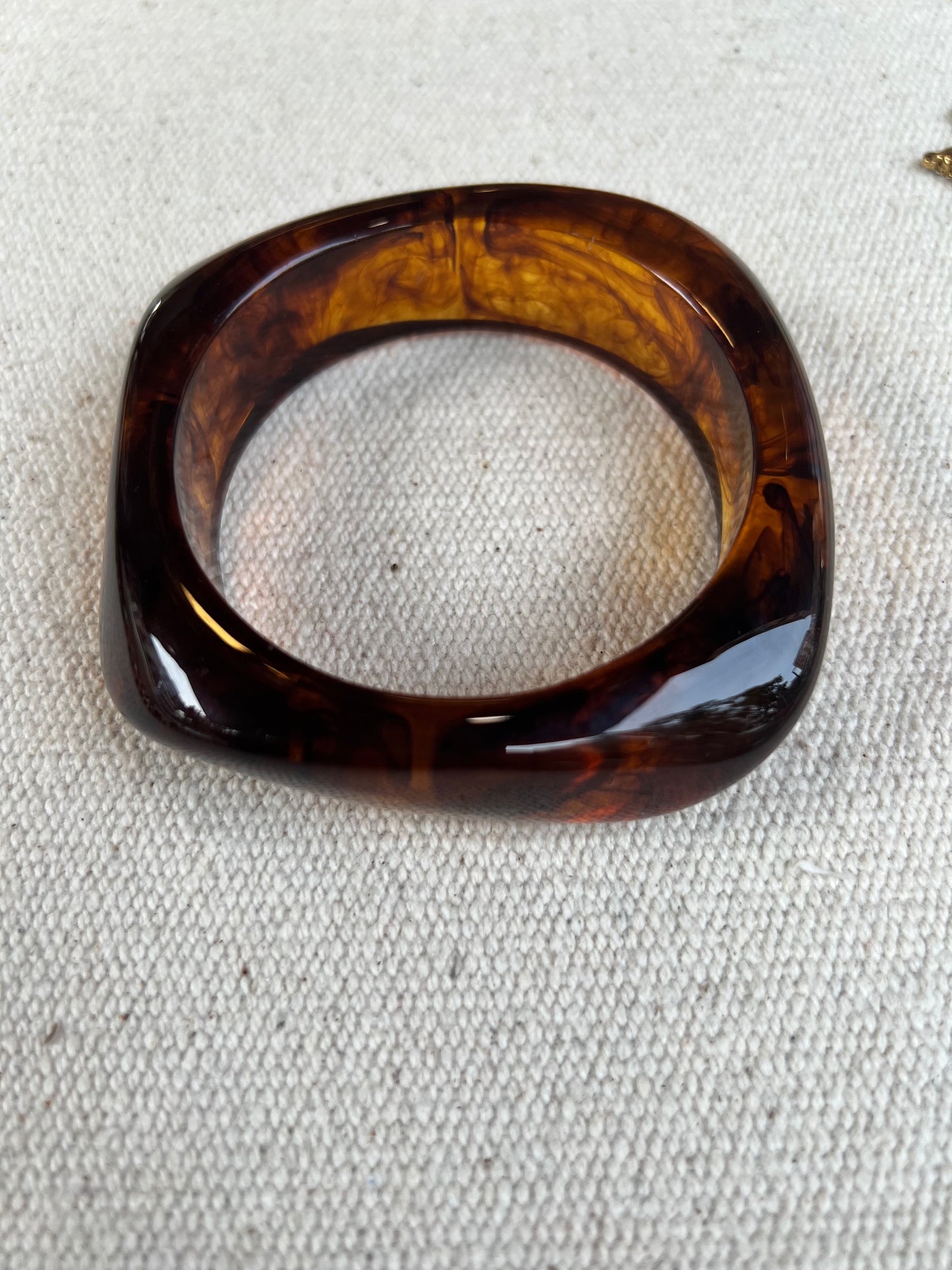 Pulsera Cuadrada Marrón