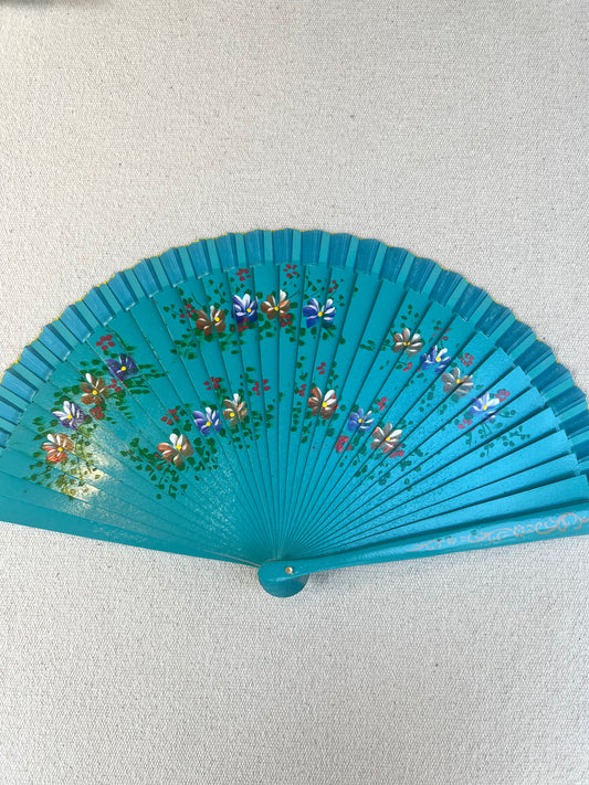 Abanico Turquesa Azul