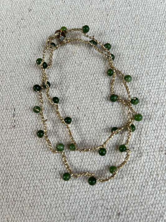 Collar Floren Jade Verde
