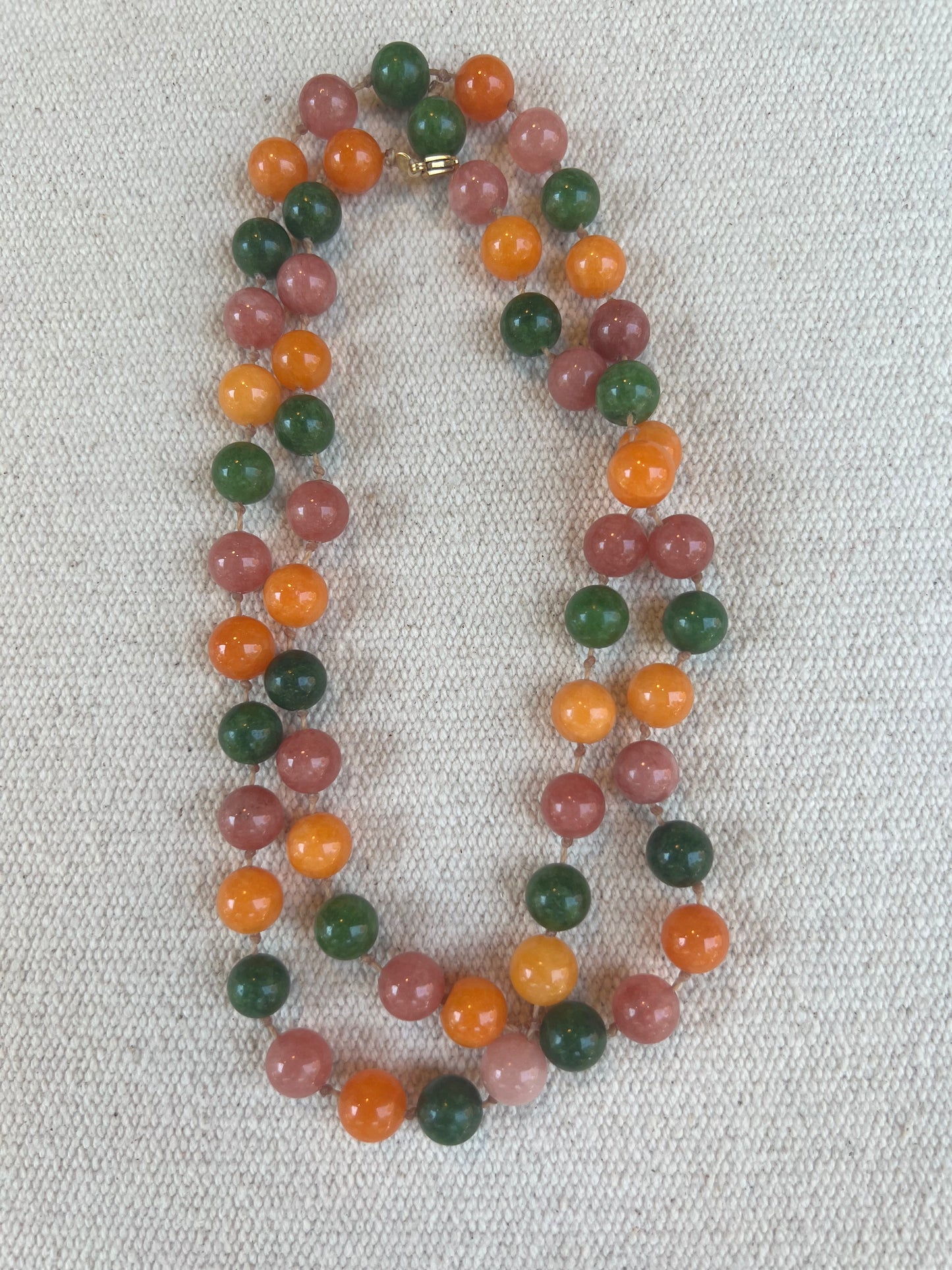 Collar Jade Multi naranja