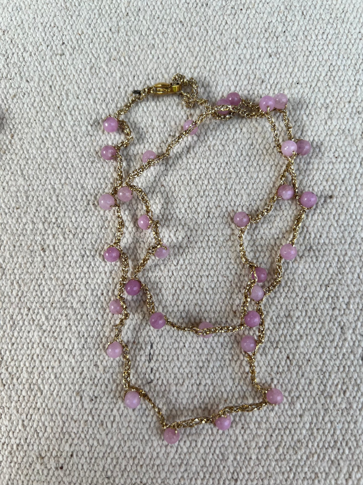 Collar Floren Jade Rosa