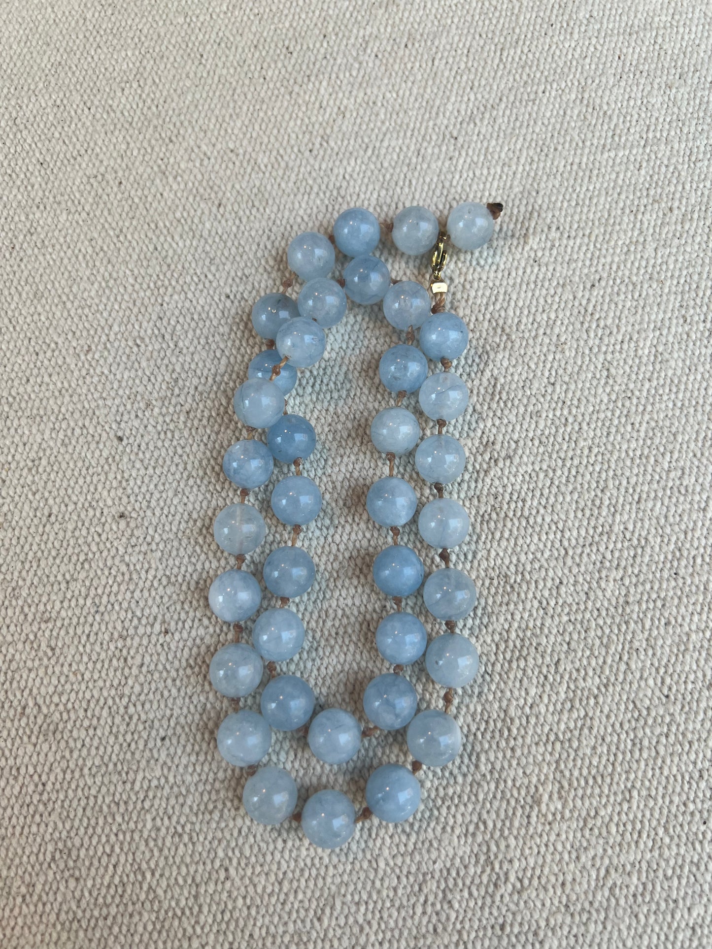 Collar Corto Jade Azul