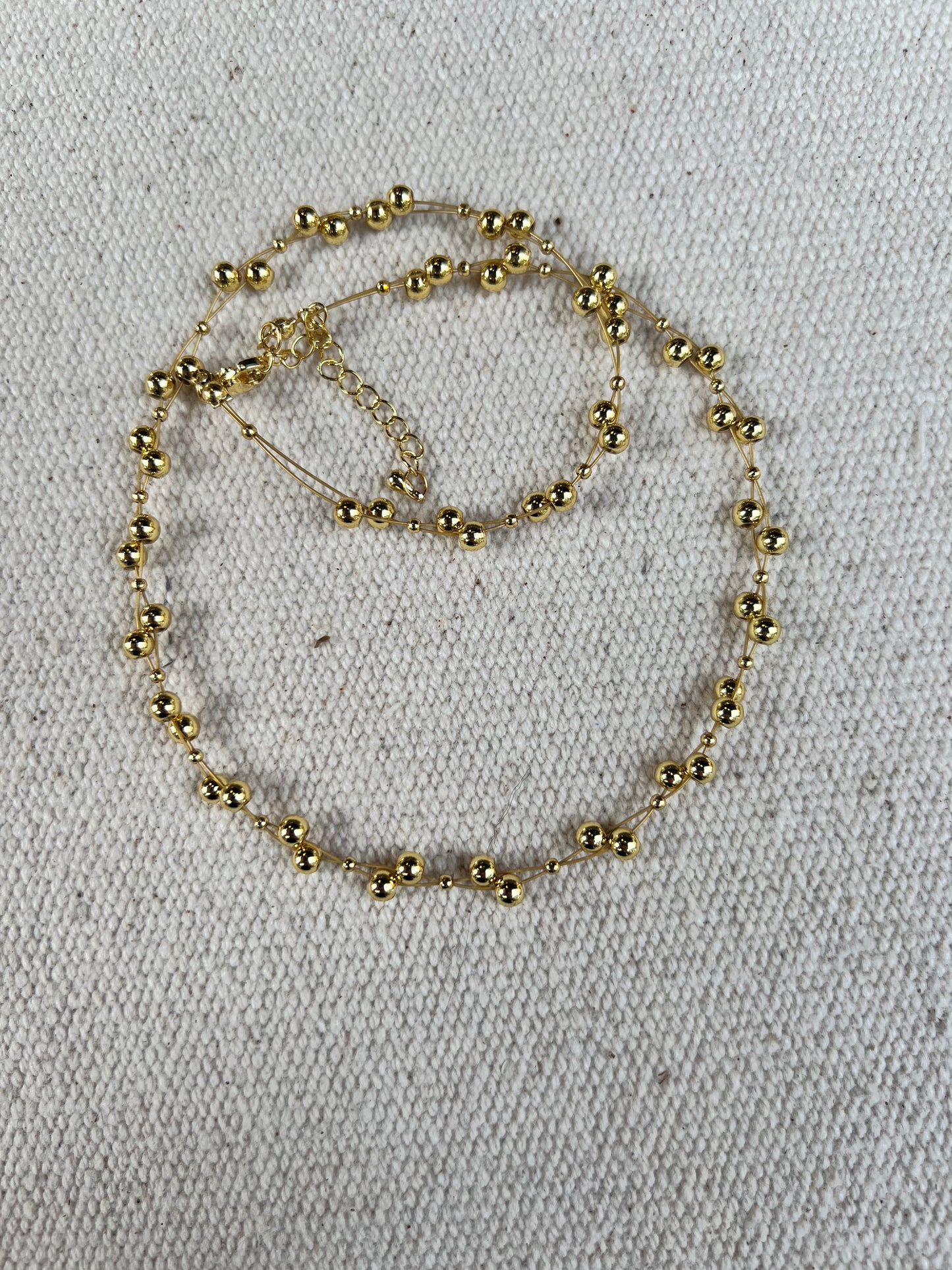 Collar Cavalletta Dorado