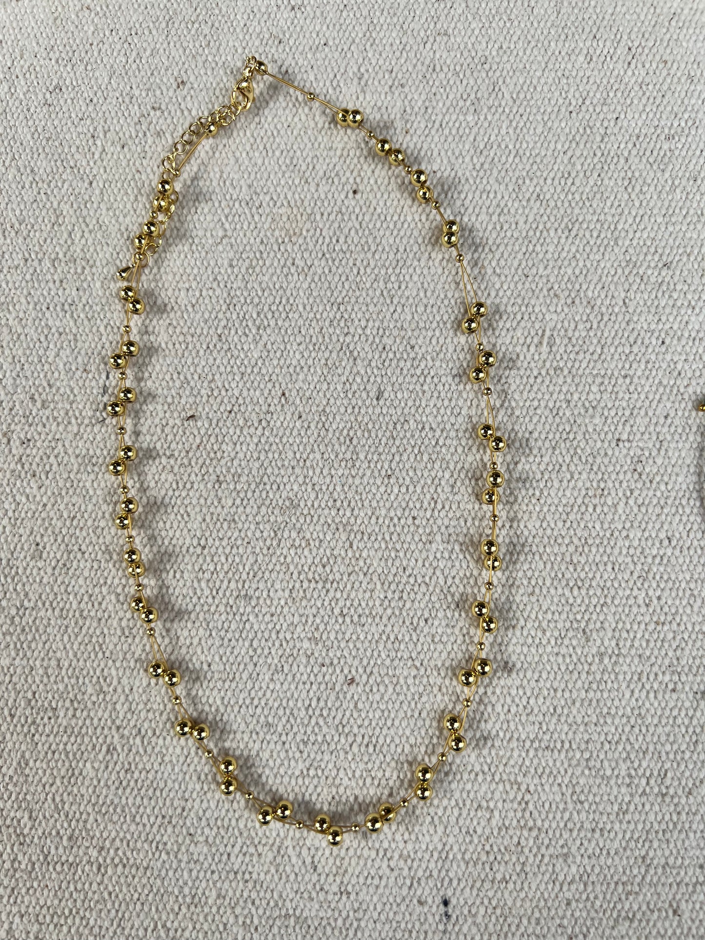 Collar Cavalletta Dorado