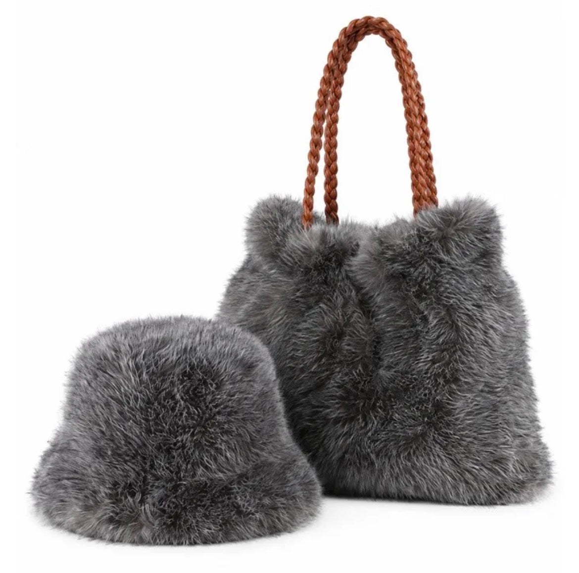 Bolso y Sombrero pelo