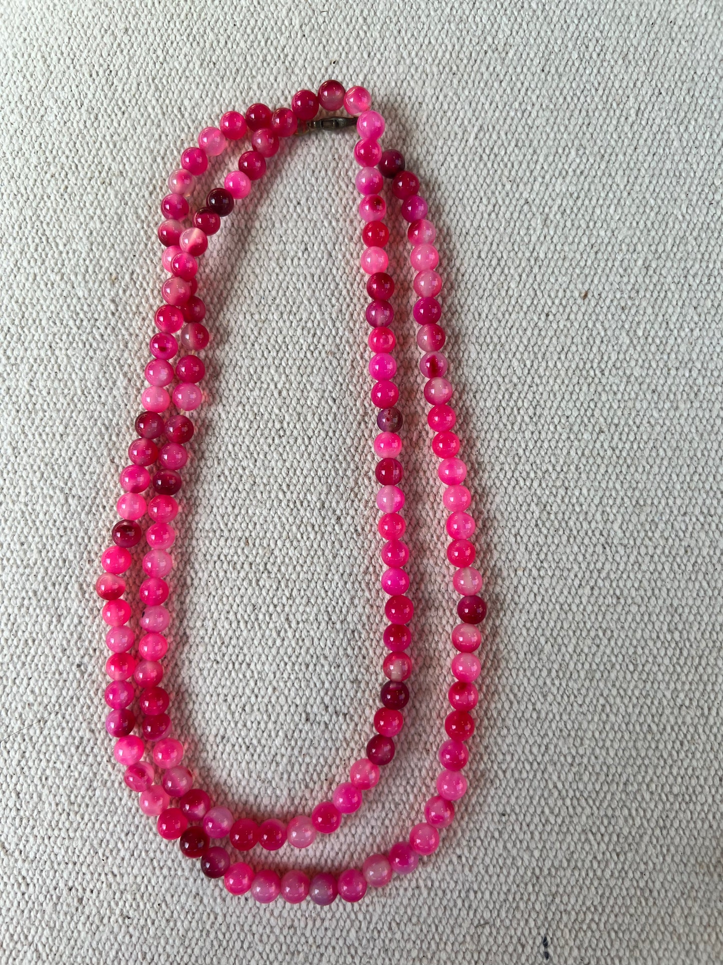 Collar Jade Fucsia