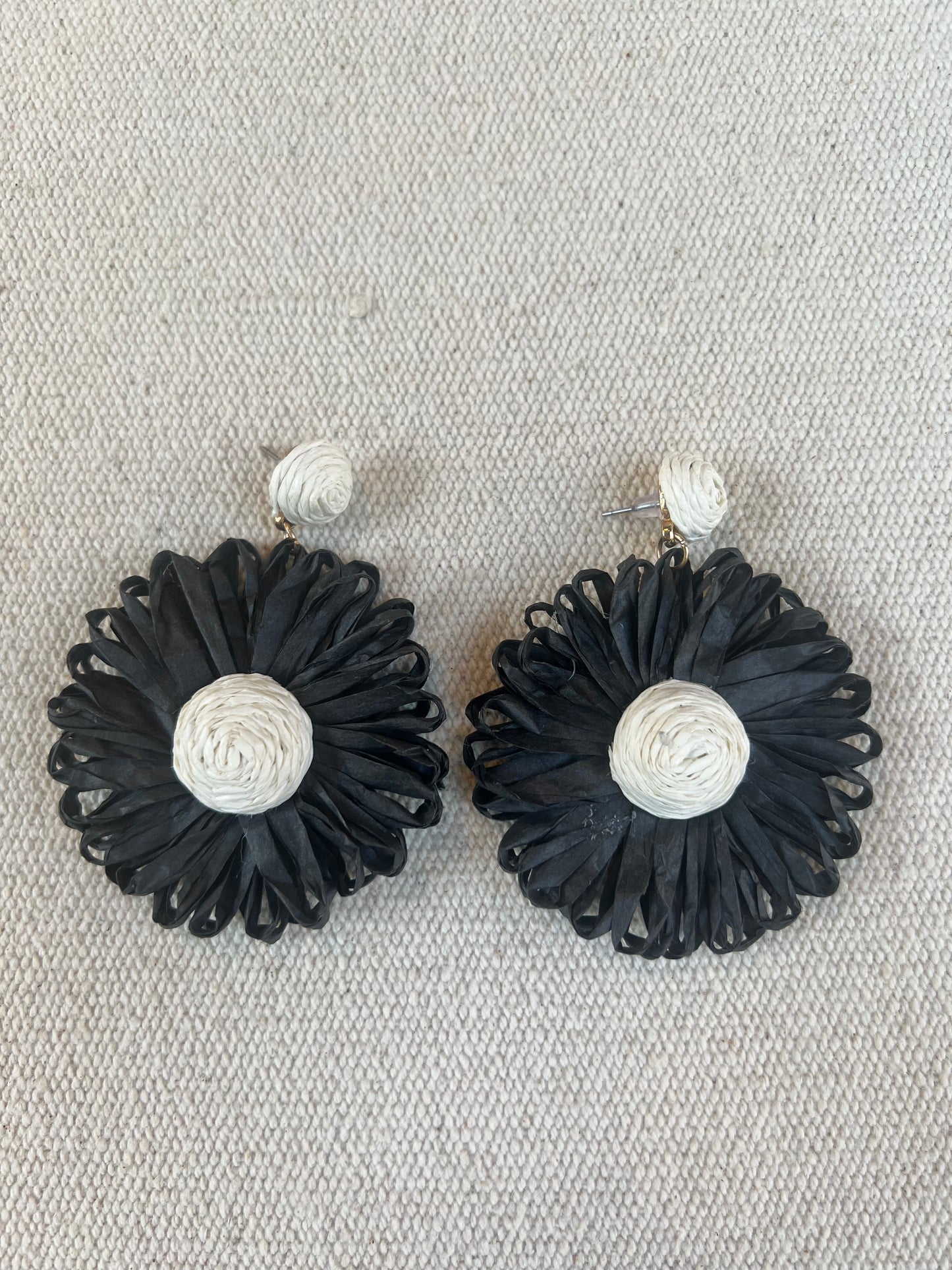 Pendientes Marga Negro